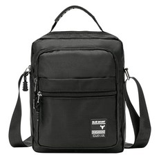 BLUEMOUNT 日常防水休閒斜背包 APZ001, 黑色