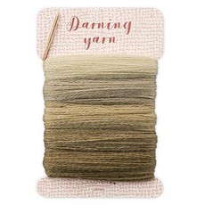 Clover 可樂牌 天然縫補線, 1個, 米色 57-207