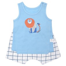 오가닉맘 유아용 리리 민소내의 상하의 세트 MGML1B07