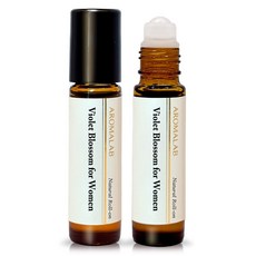 아로마랩 여성용 바이올렛 블로썸 퍼퓸 롤온, 1개, 10ml