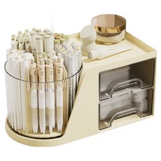 DULU 摩登書桌收納盒, 1個, 奶油色