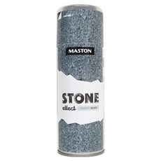 마스톤 스톤 이펙트 스프레이 JA83100, GraniteBlack, 400ml, 1개