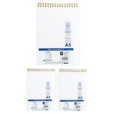 OXFORD 밀키웨이 Mikyway PP 스프링노트 A5 상철 80매 수학, 3개