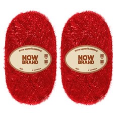 WoolClub NOWBRAND 菜瓜布線 80g, 2個, 108 紅色