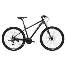 벨로시아 트렌타2.1D 26 MTB 알루미늄 디스크 브레이크 14kg 신장 155~180cm, 매트 블랙, 180cm, 1개
