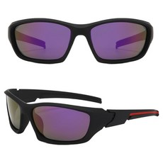 格萊達達高級時尚登山自行車偏光運動太陽眼鏡, 紫色, 2個