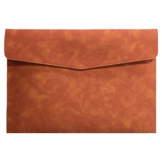 통근창고 A4 서류 파일 케이스 330 x 235 mm, 브라운, 1개