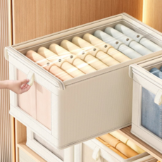 滿載心意 大容量多功能收納箱, 1個, 米色