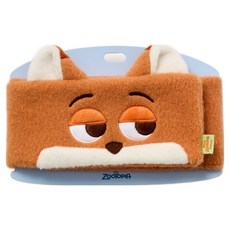 Modern House Butter Shop 動物方城市 魔鬼氈洗臉髮帶 FREE, 尼克, 1個