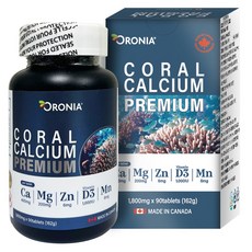 ORONIA 珊瑚鈣 Premium 162g, 90錠, 1個