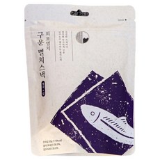 거제도외포멸치 외포 멸치 구운 멸치 스낵, 1개, 30g