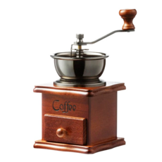 Cooksy 手工藝術咖啡磨豆機 手磨咖啡機 磨豆機 咖啡研磨機 手搖咖啡機 21 x 9.5 x 9.5cm, 經典款, 1個