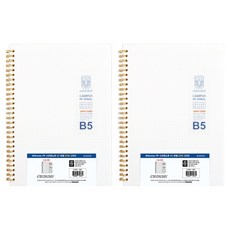 OXFORD Milky Way Milkyway PP線圈筆記本 B5 左翻 80頁 方格, 2個, 混色