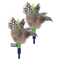 JOYSER 逗貓棒替換頭, 點點羽毛, 2個