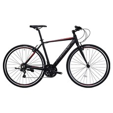 제녹스 페라라H2.4V 하이브리드 알루미늄 림 브레이크 12.1kg 신장 170cm~185cm, 무광블랙 + 레드, 180cm, 1개