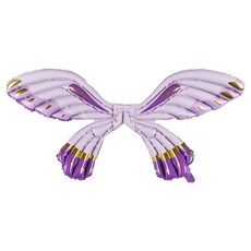 PartyDeco 天使翅膀氣球 102 x 50 cm, 1個, 薰衣草色