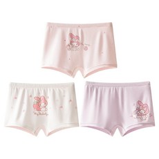 女童用三麗鷗美樂蒂四角內褲3件組