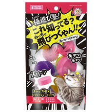 NyantaClub 貓咪玩具遊戲學校綜合跑起來 混合顏色 趣味玩具組合, 1包