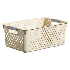 Adela 雜物多功能收納籃, 1個, 奶油色