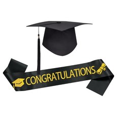 Khohimo 學士帽肩帶道具組 5W0277, 祝賀, 1套