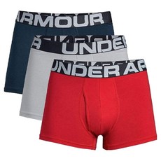 Under Armour 安德瑪 Charged Cotton 四角內褲 3件組 1327424-600
