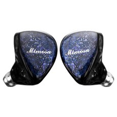 QoA 미모사 유선 이어폰 퍼플