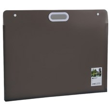 통근창고 클립보드 파일 케이스 566 x 440 mm 4K, 그레이, 1개