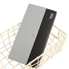 통근창고 서류 파일 케이스 262 x 28 x 132 mm, 블랙, 1개