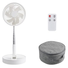 컴스 애니게이트 휴대용 선풍기 접이식 무선 스탠드 + 전용포켓 세트, TB956