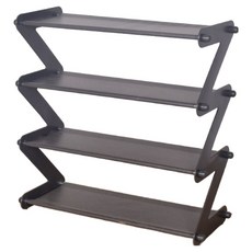 Erbo 簡約組裝式鞋櫃 46x48cm, 深灰色, 4層