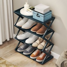 Erbo 多用途簡易收納鞋櫃 42 x 18.5 x 49.5 cm, 4層, 深綠色