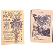 卡尼亞 優質塔羅牌, 1個, the magickal botanical oracle