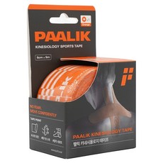 팰릭 스포츠 키네시올로지 테이프 로고 오렌지 D, 1개