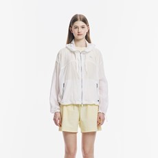 SKECHERS 女款透膚梭織中長版夾克 SL3WJCFM01