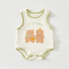 Bebeniz 動物朋友們無袖連身衣