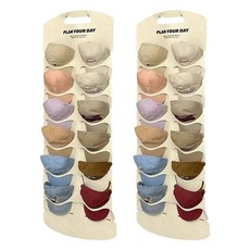 Marketpio 毛氈帽收納掛架 Type 3, 2個, 單一顏色