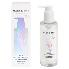 MARY&MAY 米糠穀胱甘肽LHA卸妝油, 200ml, 1瓶