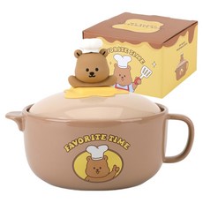 Dailylike My Buddy 公仔微波爐用碗, 1個, 01 Donggu