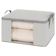 Bishomele 簡易布料收納箱, 1個, 灰色