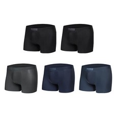 [含大尺碼] PUMA Air Freecut Active Fusing 四角褲 5件組