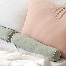 BELLELIFE With 低款毛巾熟睡頸椎枕 含枕芯, 1個, 絎縫薄荷綠