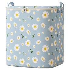 비쇼메르 다용도 패브릭 정리함 110L, 1개, 블루 데이지