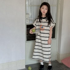 Arbe 女童喵喵長版洋裝
