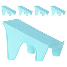 덴빌리어 실용적 신발정리걸이 홑겹 9.7 x 25.5 x 15 cm, 그린, 5개