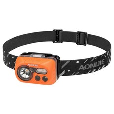 오니지 건전지타입 헤드랜턴 트레일X, 오렌지, 1개
