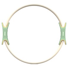 EGOJIN 皮拉提斯環, 1個, 芥末綠