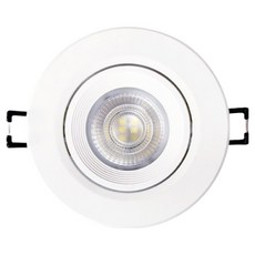 브이오 LED 직회전 다운라이트 매입등 5W 75mm, 전구색, 1개