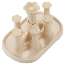 Thumbsmine 設計款6孔杯架, 1個, 米色