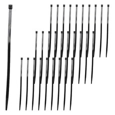 Maket Gamseong 高強度尼龍束線帶 100入, 黑色, 7個