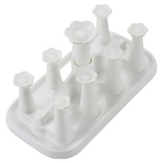 썸즈마인 디자인 컵걸이 8홀더, 화이트, 1개